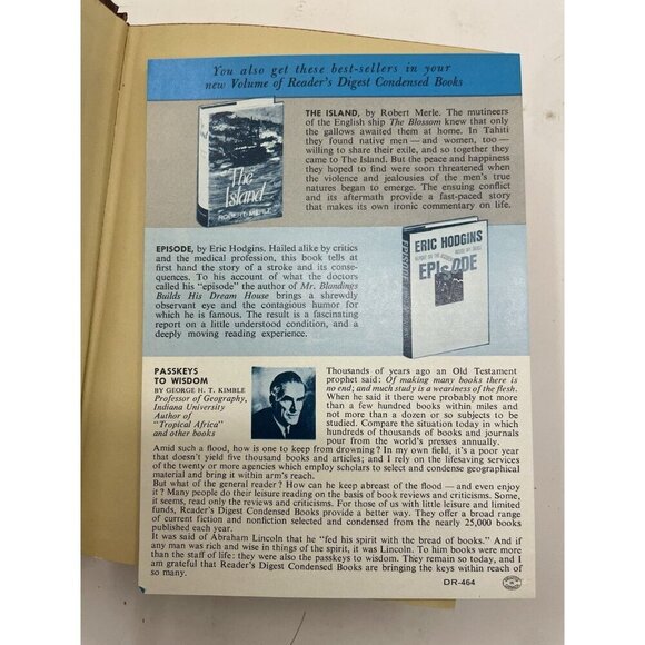 Readers Digest Condensed Books 1st Ed 1964 Hardcover - Near Mint - Picture 3 of 10